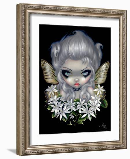 Starry Wild Jasmine Fairy-Jasmine Becket-Griffith-Framed Art Print