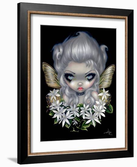 Starry Wild Jasmine Fairy-Jasmine Becket-Griffith-Framed Art Print