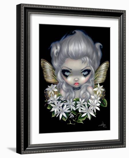 Starry Wild Jasmine Fairy-Jasmine Becket-Griffith-Framed Art Print