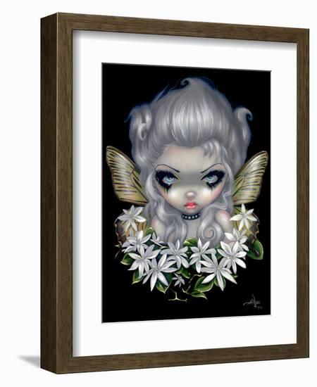 Starry Wild Jasmine Fairy-Jasmine Becket-Griffith-Framed Art Print