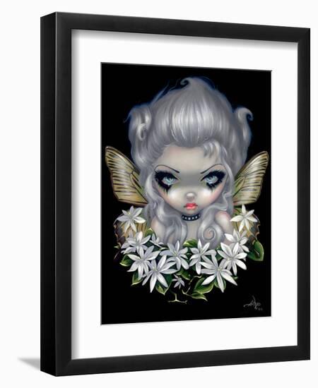 Starry Wild Jasmine Fairy-Jasmine Becket-Griffith-Framed Art Print