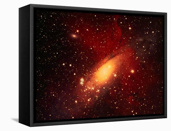 Stars and a Galaxy-Terry Why-Framed Premier Image Canvas