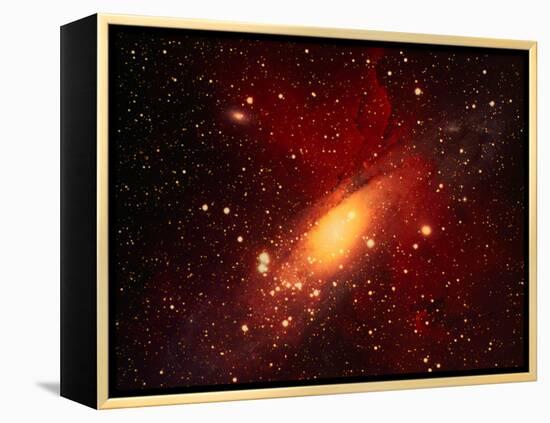 Stars and a Galaxy-Terry Why-Framed Premier Image Canvas