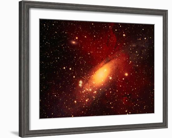 Stars and a Galaxy-Terry Why-Framed Premium Photographic Print