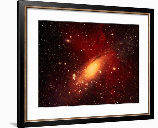 Stars and a Galaxy-Terry Why-Framed Premium Photographic Print