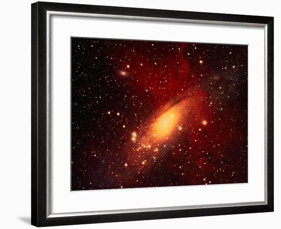 Stars and a Galaxy-Terry Why-Framed Premium Photographic Print
