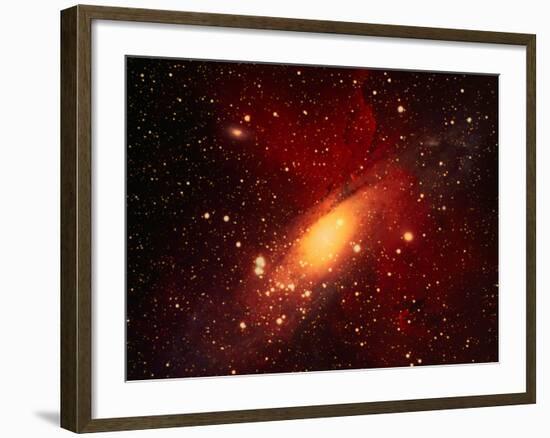 Stars and a Galaxy-Terry Why-Framed Premium Photographic Print