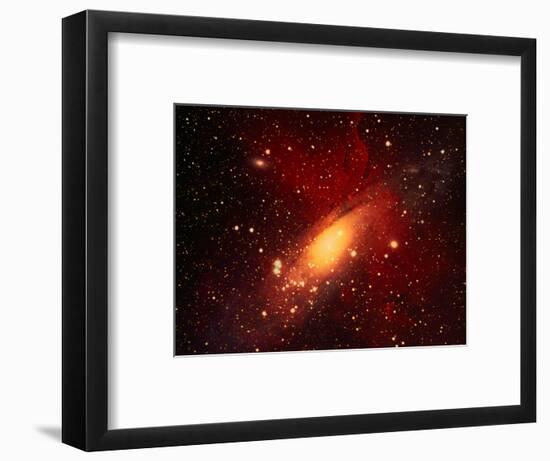 Stars and a Galaxy-Terry Why-Framed Photographic Print