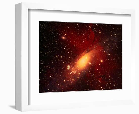 Stars and a Galaxy-Terry Why-Framed Photographic Print