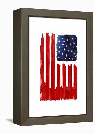 Stars and Buildings-Robert Farkas-Framed Premier Image Canvas