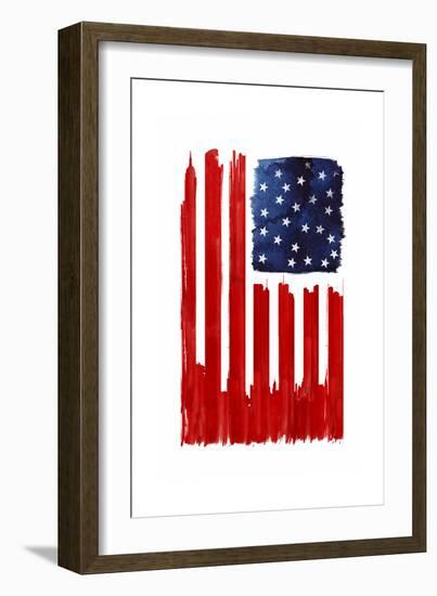 Stars and Buildings-Robert Farkas-Framed Giclee Print