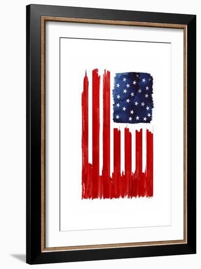 Stars and Buildings-Robert Farkas-Framed Giclee Print