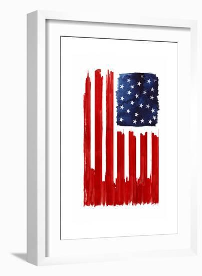 Stars and Buildings-Robert Farkas-Framed Giclee Print