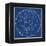 Stars and Constellations Chart-null-Framed Stretched Canvas