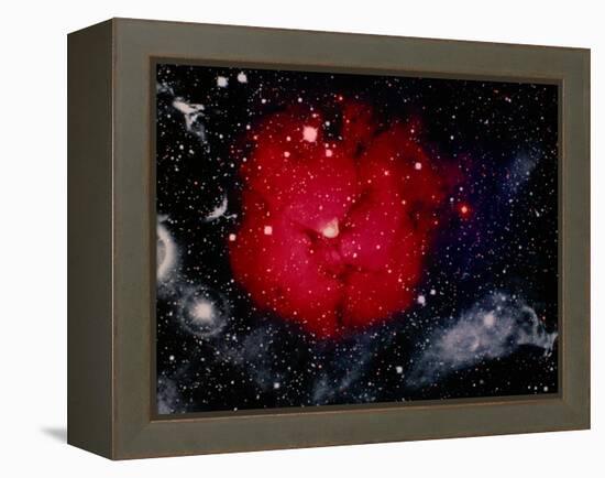 Stars and Nebula-Terry Why-Framed Premier Image Canvas