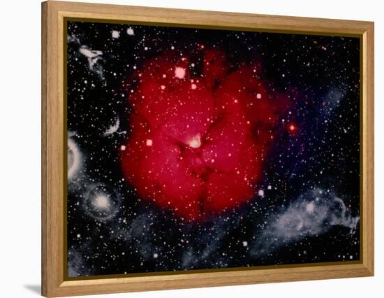 Stars and Nebula-Terry Why-Framed Premier Image Canvas