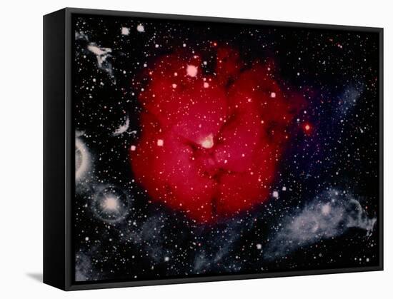 Stars and Nebula-Terry Why-Framed Premier Image Canvas