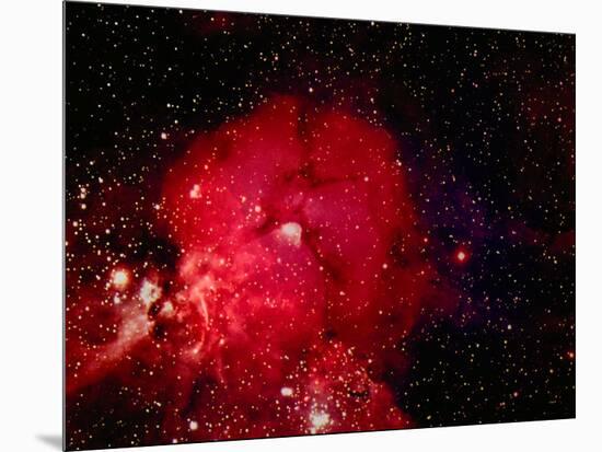 Stars and Nebula-Terry Why-Mounted Photographic Print