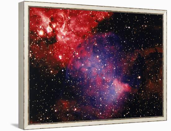 Stars and Nebula-Terry Why-Framed Premier Image Canvas