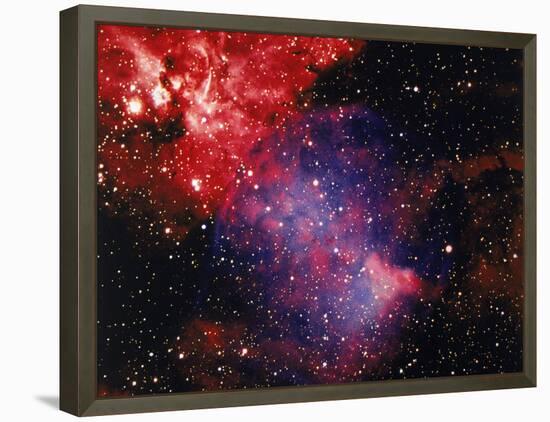 Stars and Nebula-Terry Why-Framed Premier Image Canvas