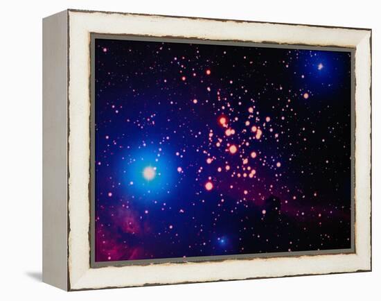 Stars and Nebula-Terry Why-Framed Premier Image Canvas