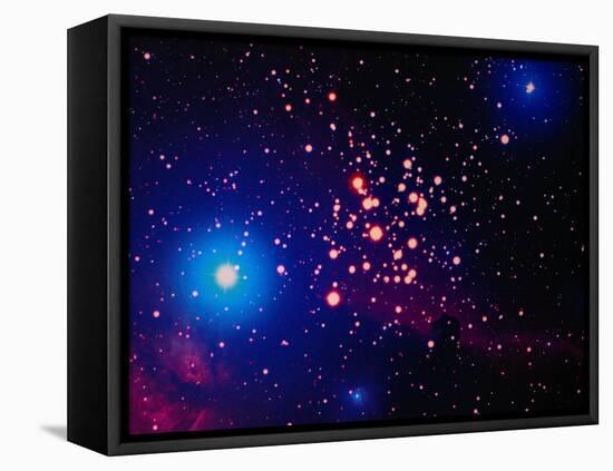 Stars and Nebula-Terry Why-Framed Premier Image Canvas