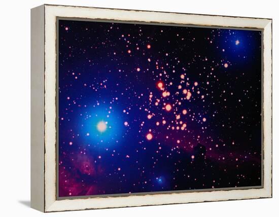 Stars and Nebula-Terry Why-Framed Premier Image Canvas
