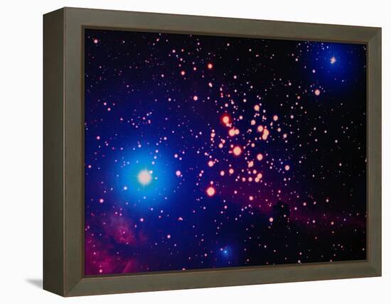 Stars and Nebula-Terry Why-Framed Premier Image Canvas