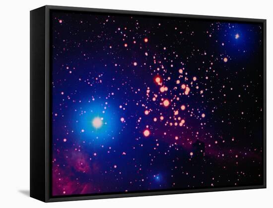 Stars and Nebula-Terry Why-Framed Premier Image Canvas