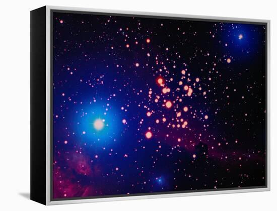 Stars and Nebula-Terry Why-Framed Premier Image Canvas