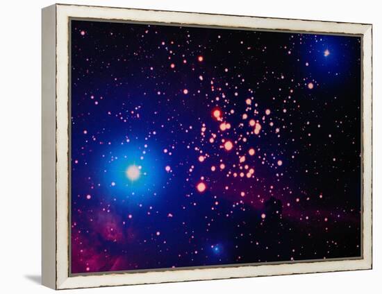 Stars and Nebula-Terry Why-Framed Premier Image Canvas