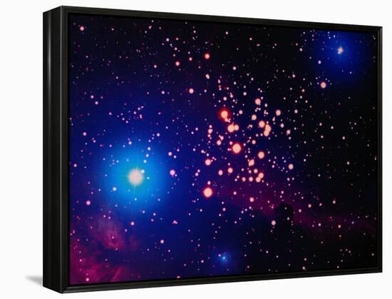 Stars and Nebula-Terry Why-Framed Premier Image Canvas