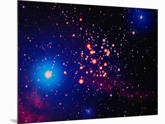 Stars and Nebula-Terry Why-Mounted Premium Photographic Print