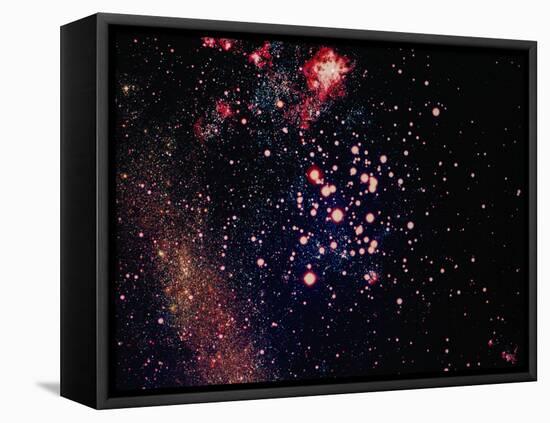 Stars and Nebula-Terry Why-Framed Premier Image Canvas