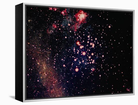 Stars and Nebula-Terry Why-Framed Premier Image Canvas