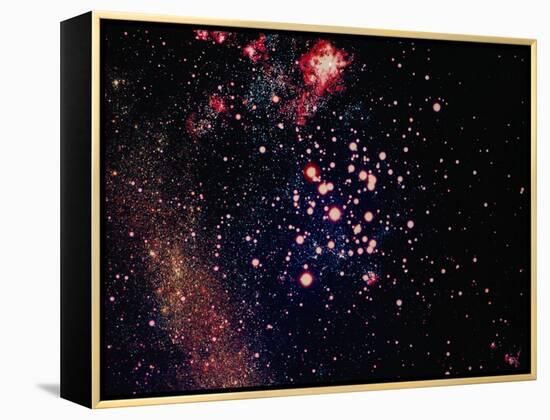 Stars and Nebula-Terry Why-Framed Premier Image Canvas