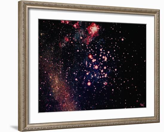 Stars and Nebula-Terry Why-Framed Premium Photographic Print