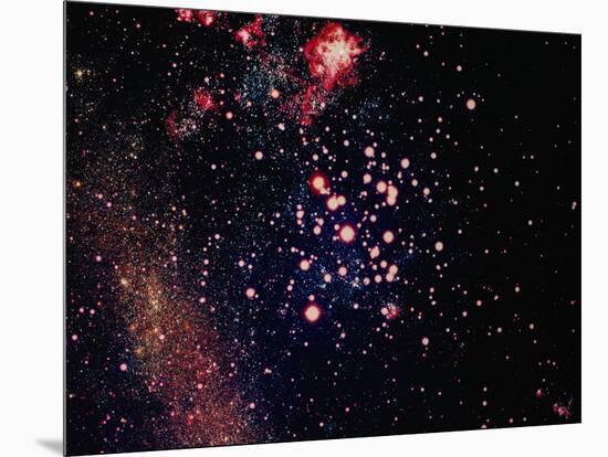 Stars and Nebula-Terry Why-Mounted Premium Photographic Print