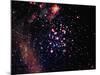 Stars and Nebula-Terry Why-Mounted Photographic Print