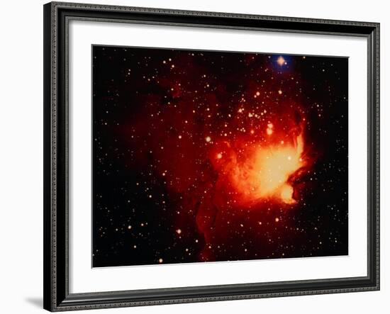 Stars and Nebula-Terry Why-Framed Premium Photographic Print