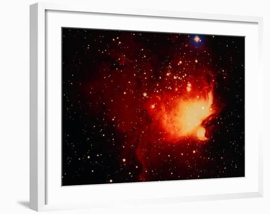 Stars and Nebula-Terry Why-Framed Premium Photographic Print