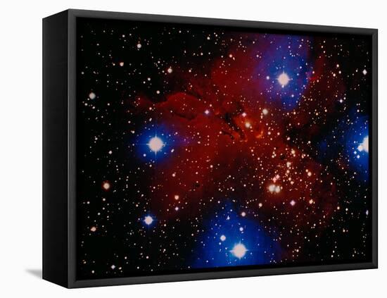 Stars and Nebula-Terry Why-Framed Premier Image Canvas