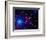 Stars and Nebula-Terry Why-Framed Photographic Print