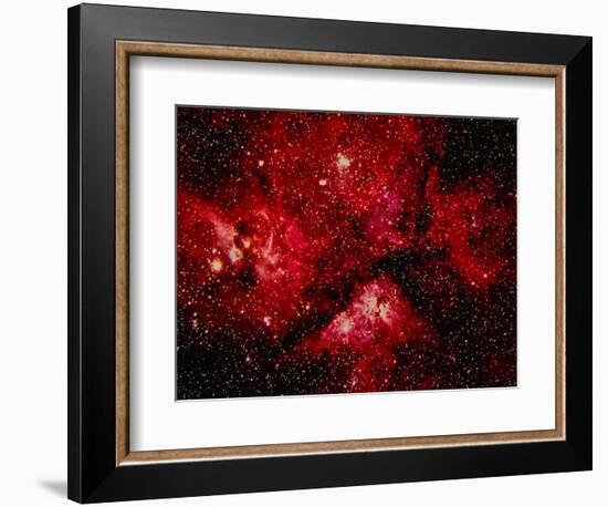 Stars and Nebula-Terry Why-Framed Photographic Print