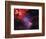 Stars and Nebula-Terry Why-Framed Photographic Print