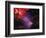 Stars and Nebula-Terry Why-Framed Photographic Print