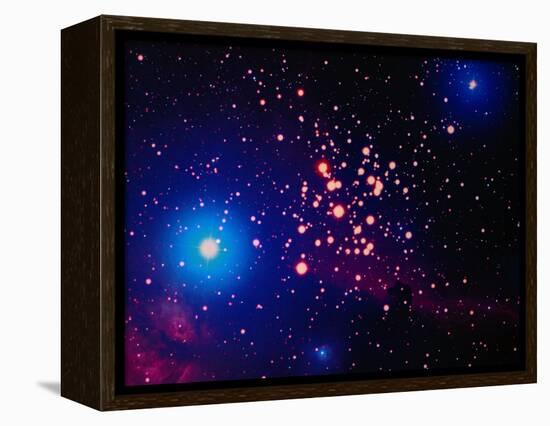 Stars and Nebula-Terry Why-Framed Premier Image Canvas