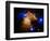 Stars and Nebula-Terry Why-Framed Photographic Print