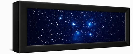Stars and Nebulae (Photo Illustration)-null-Framed Stretched Canvas