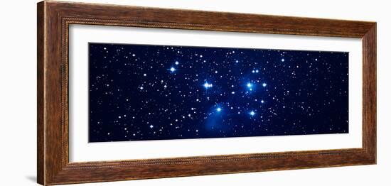 Stars and Nebulae (Photo Illustration)-null-Framed Photographic Print